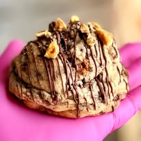 Banana Bread Stuffed Chocolate Chip