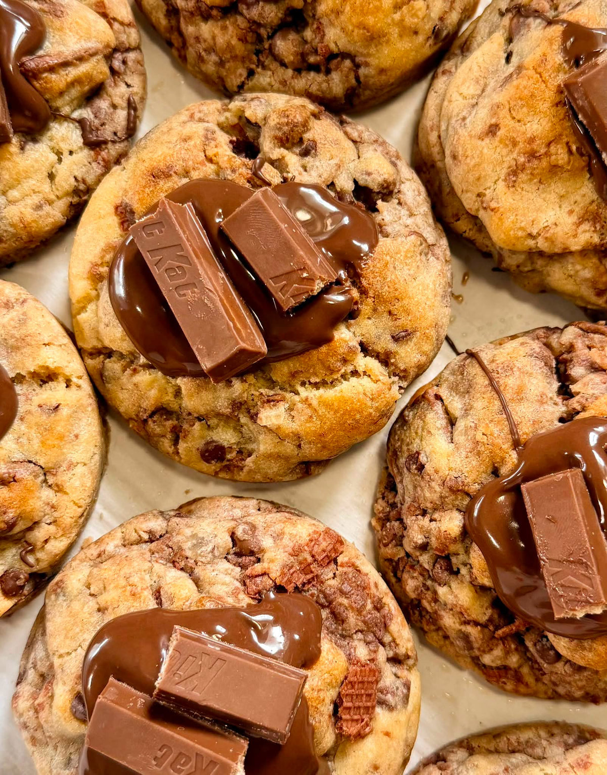 Chocolate Wafer Creme Ganache Stuffed Cookie